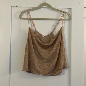 Free People Cowl Neck Tanktop